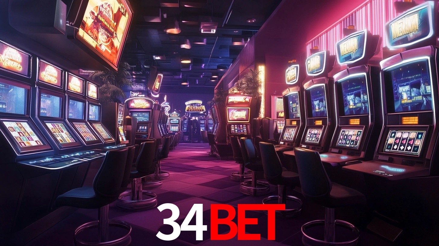 34bet Logo - Bônus com Rollover Justo